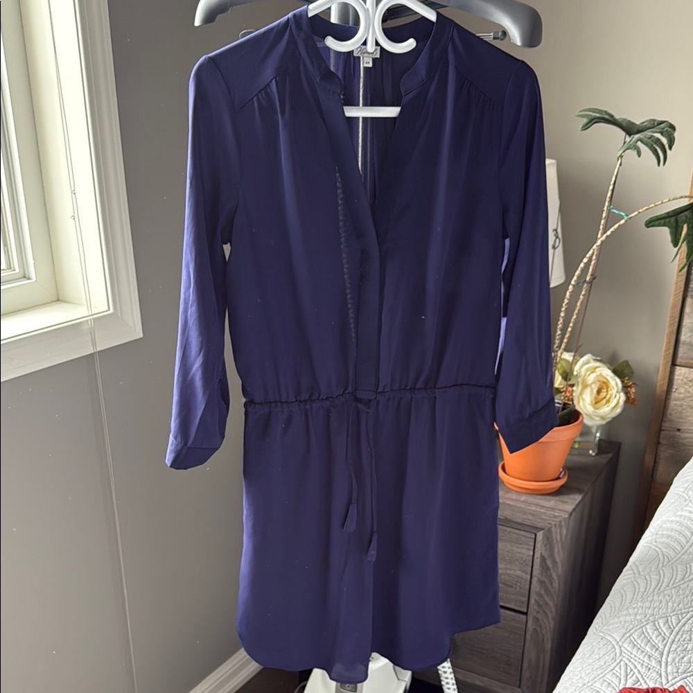Kismet Navy Long Sleeve Dress